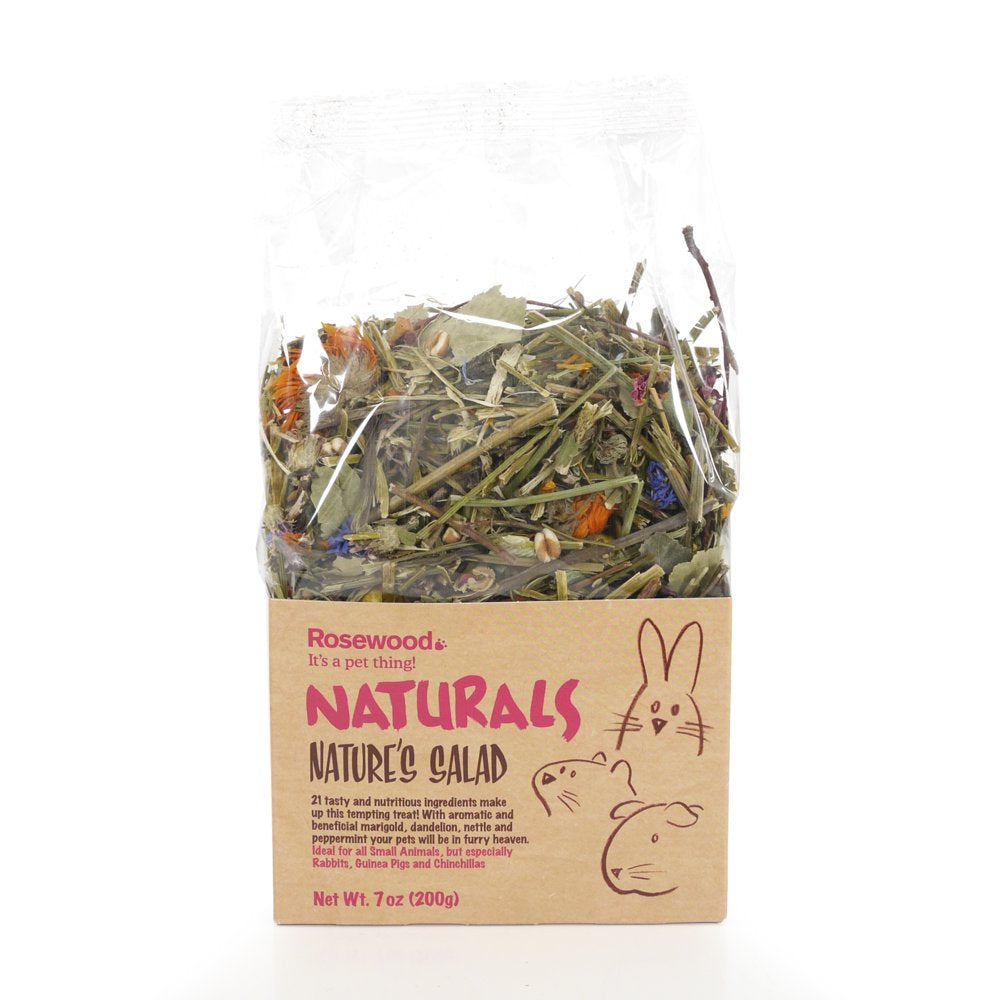 Rosewood Naturals Nature'S Salad Rabbit, Guinea Pig, & Chinchilla Treat Animals & Pet Supplies > Pet Supplies > Small Animal Supplies > Small Animal Treats Rosewood   