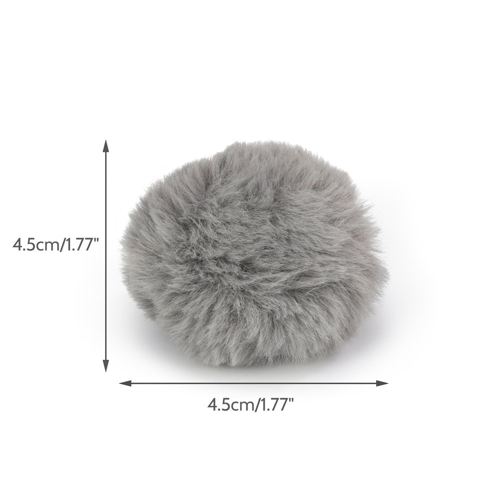 Chiwava 24PCS 1.8" Catnip Furry Cat Toys Ball Soft Pom Pom Balls Kitten Chase Quiet Play Assorted Color Animals & Pet Supplies > Pet Supplies > Cat Supplies > Cat Toys Wonpet Co., Ltd   