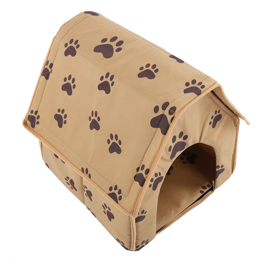 Tebru Pet House, Large Foldable Dog Bedcat House, Good Heat Preservation High Quality for Cat Dog Animals & Pet Supplies > Pet Supplies > Dog Supplies > Dog Houses Tebru   