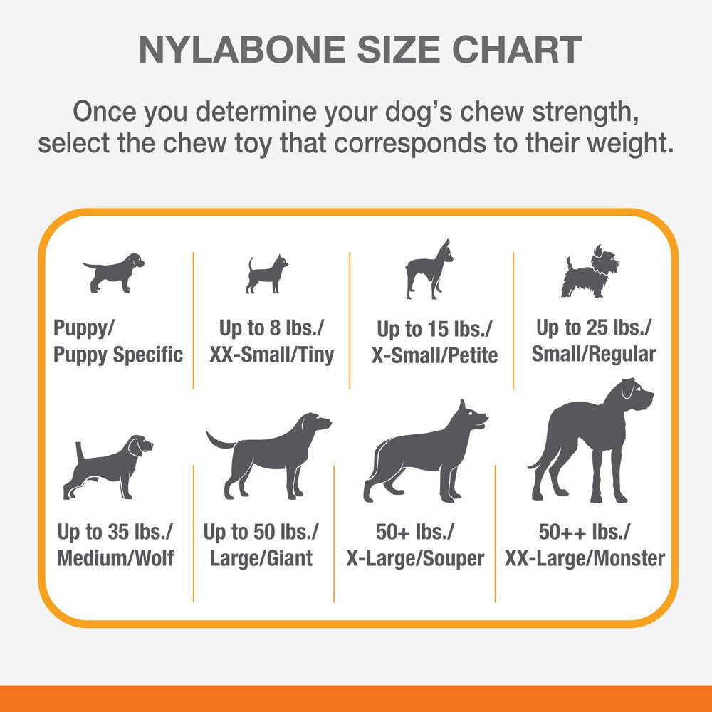 Nylabone Moderate Chew Flexible Oval Ring for Dogs - up to 35 Lbs. Animals & Pet Supplies > Pet Supplies > Dog Supplies > Dog Toys Central Garden and Pet   