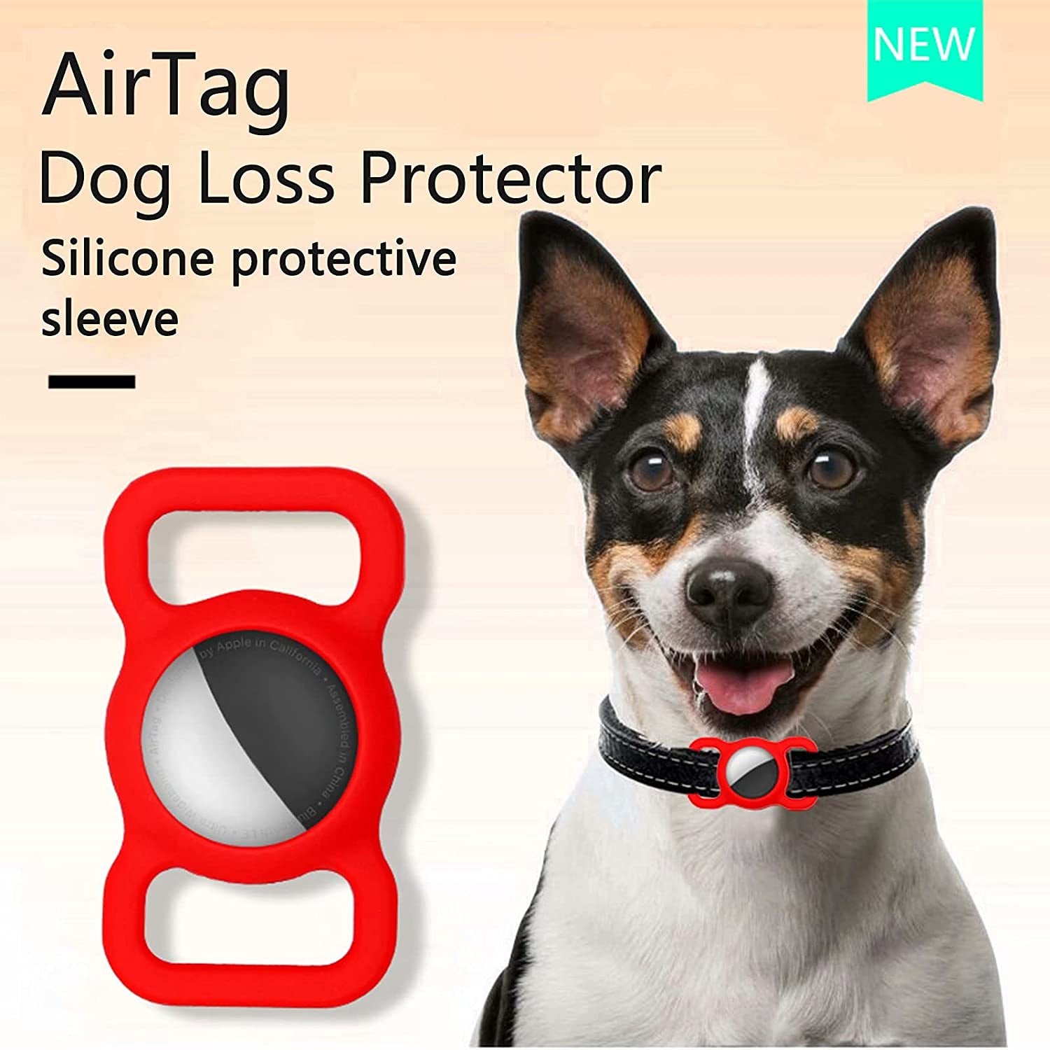 Airtags Collar Anti-Lost Locator for Pet Collar Children Elderly Bags