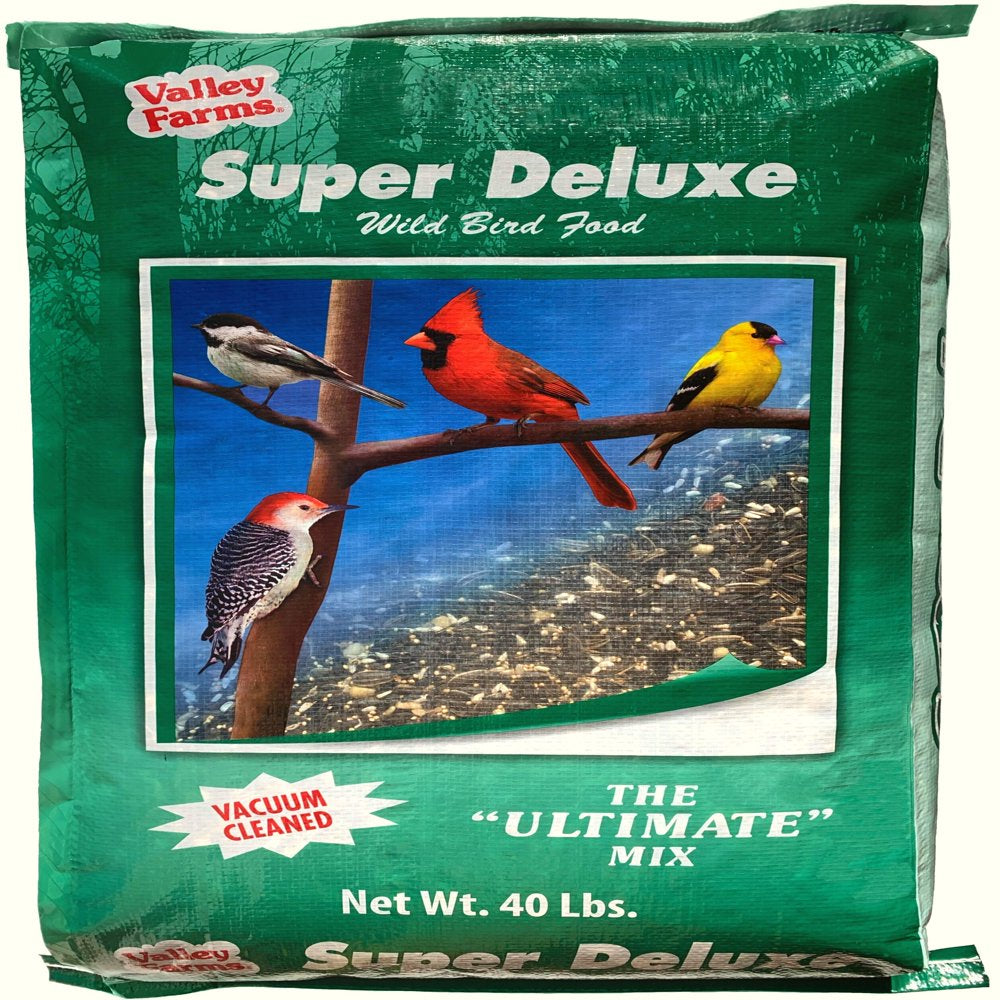 Valley Farms Super Deluxe Wild Bird Food Animals & Pet Supplies > Pet Supplies > Bird Supplies > Bird Food Truffa Seed Co., Inc. 40 lbs  