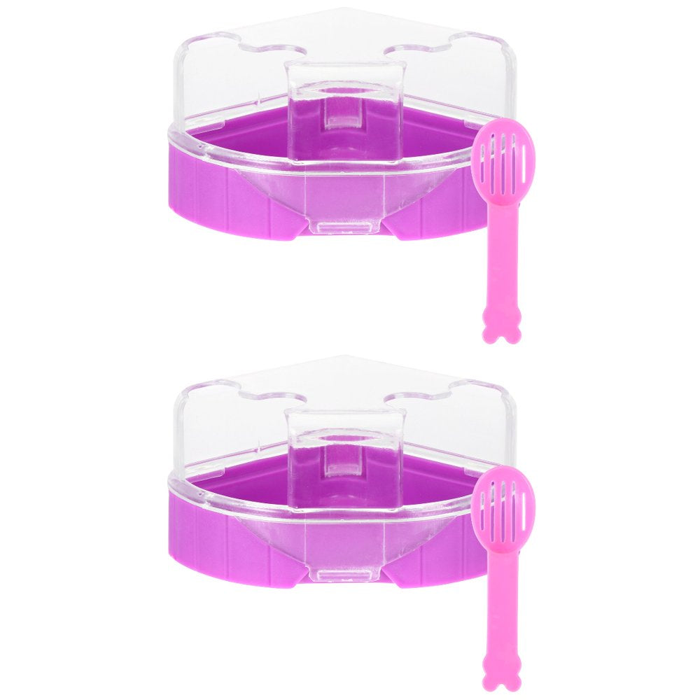 Frcolor Small Pet Bathroom Hamster Animal Sand House Habitat Toilet Cage Toy Bathtub Bath Container Dwarf Washroom Supply Animals & Pet Supplies > Pet Supplies > Small Animal Supplies > Small Animal Habitats & Cages FRCOLOR   