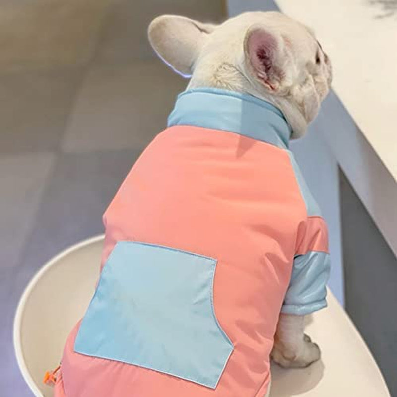 BADALO Pet Dog Clothes Pet Warm and Thick Cotton Clothing Dog Cotton Jacket Thicken/Pink/Xxl Code Animals & Pet Supplies > Pet Supplies > Dog Supplies > Dog Apparel BADALO   