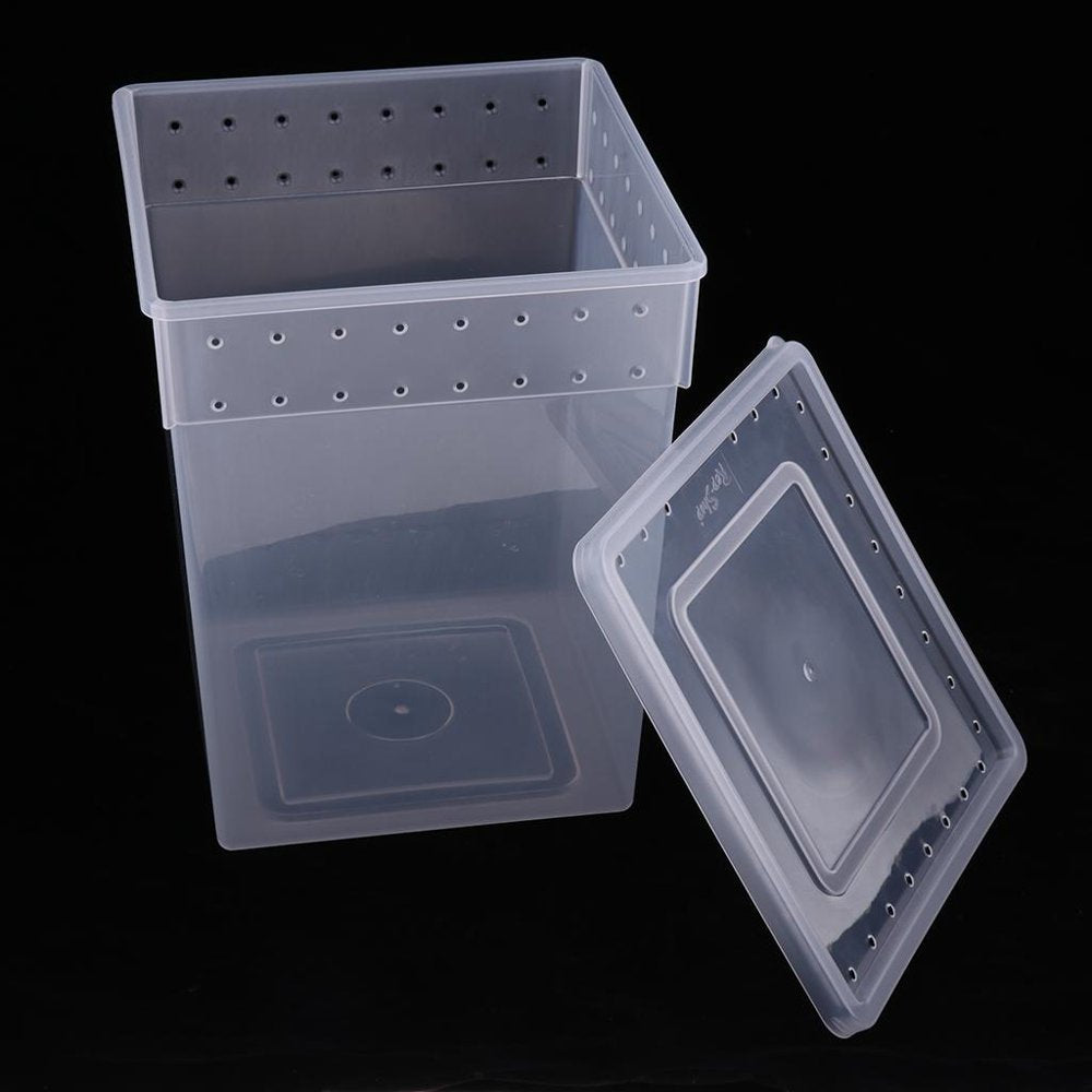 Reptile Breeding Box, Amphibian Feeding Container for Spider Chameleon White Animals & Pet Supplies > Pet Supplies > Reptile & Amphibian Supplies > Reptile & Amphibian Food HOMYL   