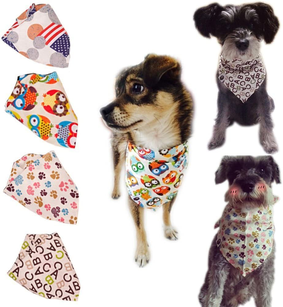 GQOP LGBT Paw Pride Triangle Pet Bibs Scarf Dog Cat Bandana Neckerchief Animals & Pet Supplies > Pet Supplies > Dog Supplies > Dog Apparel GQOP   