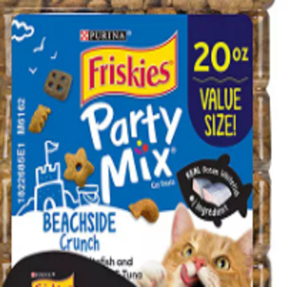 Purina Friskies Cat Treats Party Mix, 2 Pk./20 Oz. Animals & Pet Supplies > Pet Supplies > Cat Supplies > Cat Treats Purina   