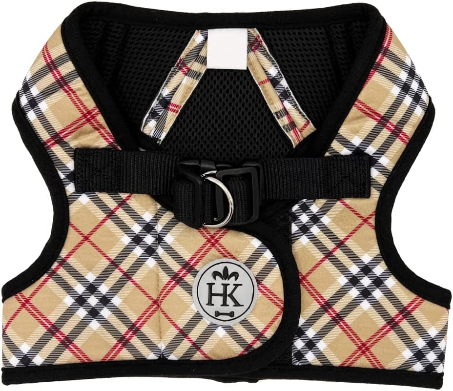 H&K Hudson Harness | Red (Extra-Small) | Easy Control Step-In Mesh Vest Harness for Dogs with Reflective Strips for Safety | Walking, Training Harness for Dogs Animals & Pet Supplies > Pet Supplies > Dog Supplies > Dog Apparel Huxley & Kent High Street Plaid Extra-Large 