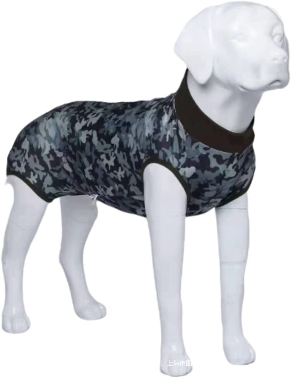 Xqpetlihai Christmas Dog Clothes Dog Onesie Surgery Recovery Suit Dog Pajamas for Large and Medium Dog (XXXL,CH) Animals & Pet Supplies > Pet Supplies > Dog Supplies > Dog Apparel Xqpetlihai CAMO2 Small (Pack of 1) 