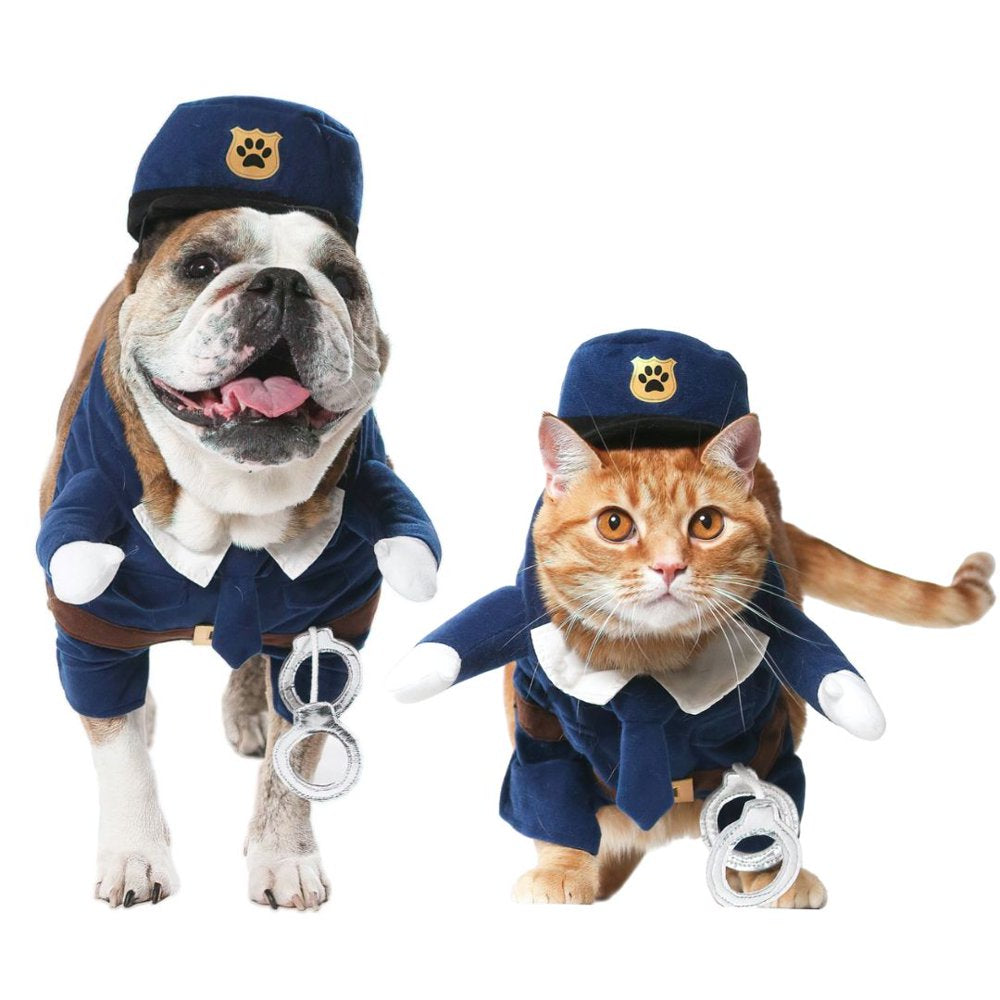 Vibrant Life Halloween Dog Costume and Cat Costume: Police Officer, Size Small Animals & Pet Supplies > Pet Supplies > Dog Supplies > Dog Apparel Hong Kong City Toys XS  