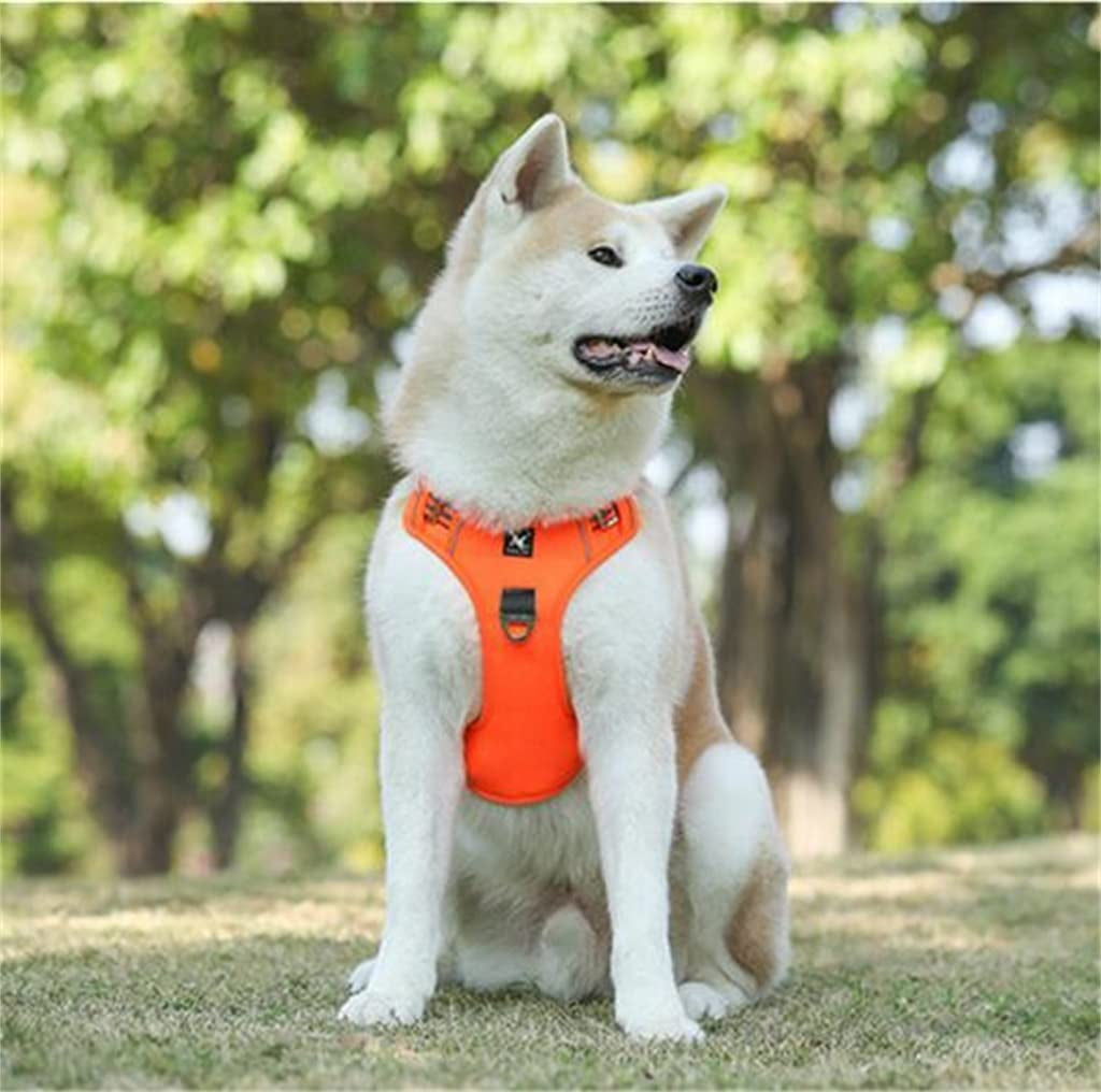 SXNBH No Tension Adjustable Pet Dog Vest with Handle Suitable for Medium and Large Dogs Oxford Cloth Dog Vest Animals & Pet Supplies > Pet Supplies > Dog Supplies > Dog Apparel chuju   