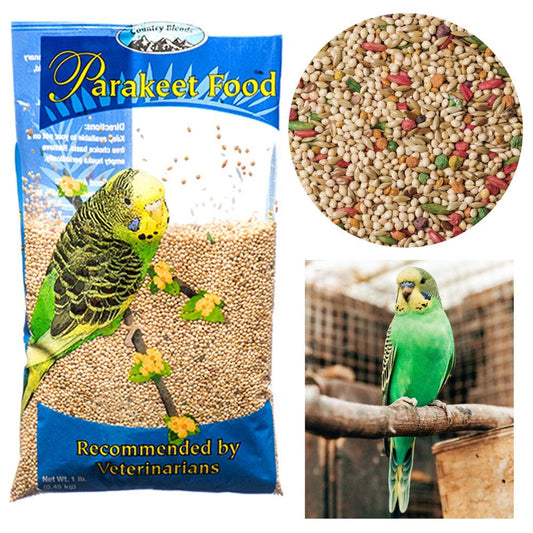 1Lb Parakeet Food Seed Blend Mix Small Bird Feed Canaries Finch Parrot Nutrition Animals & Pet Supplies > Pet Supplies > Bird Supplies > Bird Food JC SALES   