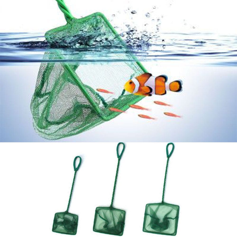 1Pc 4/5/6/8Inch Square Shrimp Goldfish Fish Net Aquarium Fish Tank Pond Cleaning Tool Animals & Pet Supplies > Pet Supplies > Fish Supplies > Aquarium Fish Nets YHZNW   