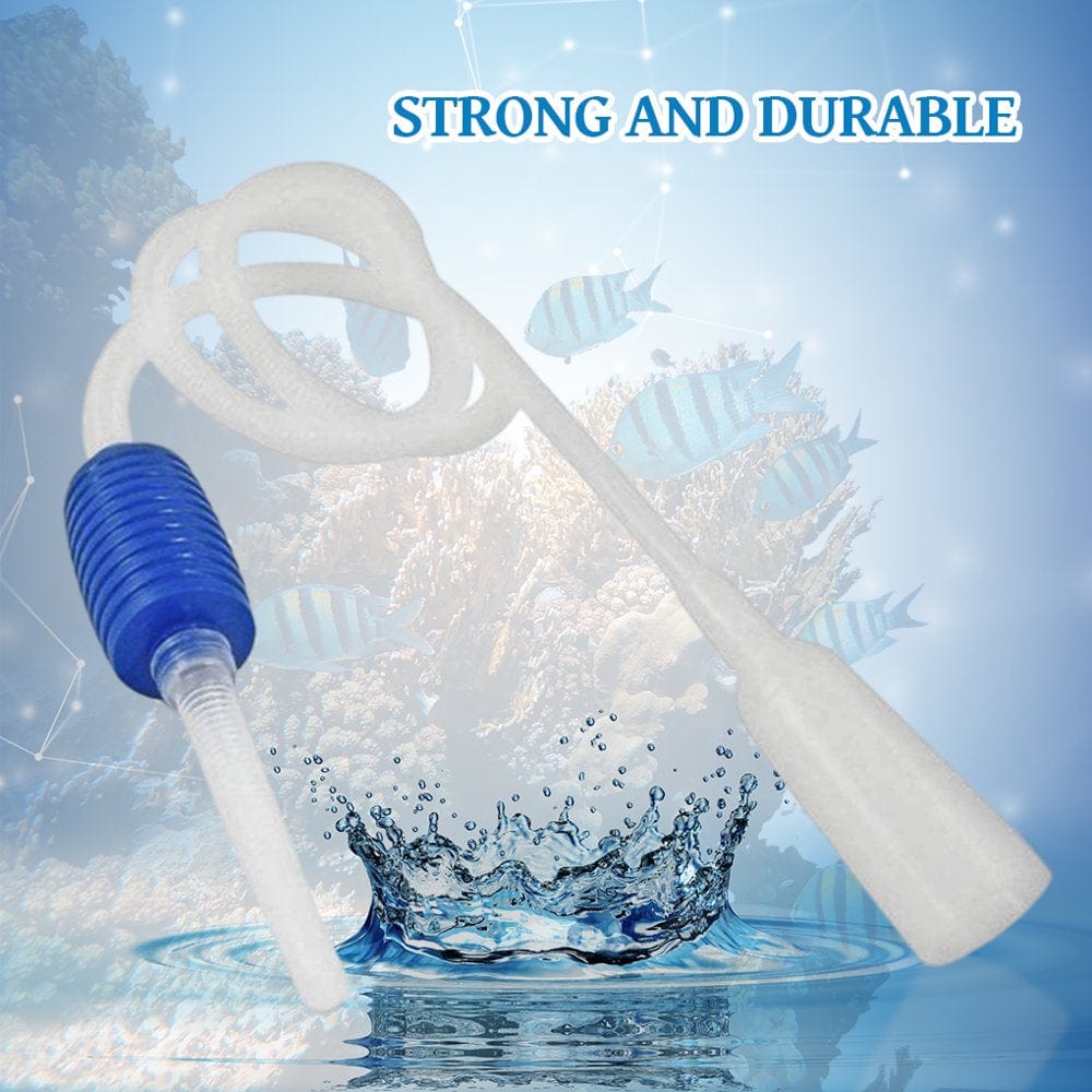 1Pc Aquarium Handheld Siphon with Filter Home Shop Fish Tank Water Change Hand Pump Dirt Feces Cleaning Tool Aquatic Supplies Animals & Pet Supplies > Pet Supplies > Fish Supplies > Aquarium Cleaning Supplies Kanaroous   