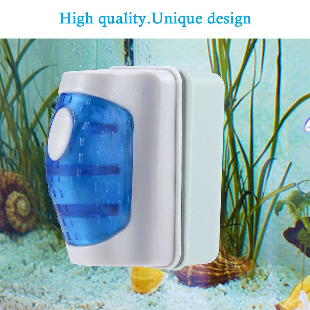 1PC Useful Floating Magnetic Brush Aquarium Fish Tank Glass Algae Scraper  Cleaner Fish Aquarium Tank Tools