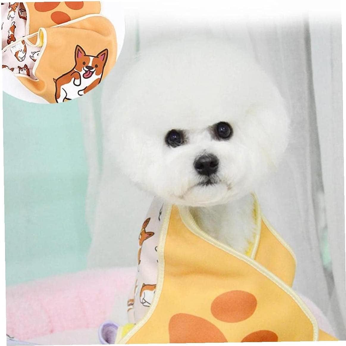 1Pc Pet Dog Cat Towel Soft Quick Drying Absorbent Bathrobe Washcloth for Dogs Cats Pets Animals & Pet Supplies > Pet Supplies > Dog Supplies > Dog Apparel TOSSPER   