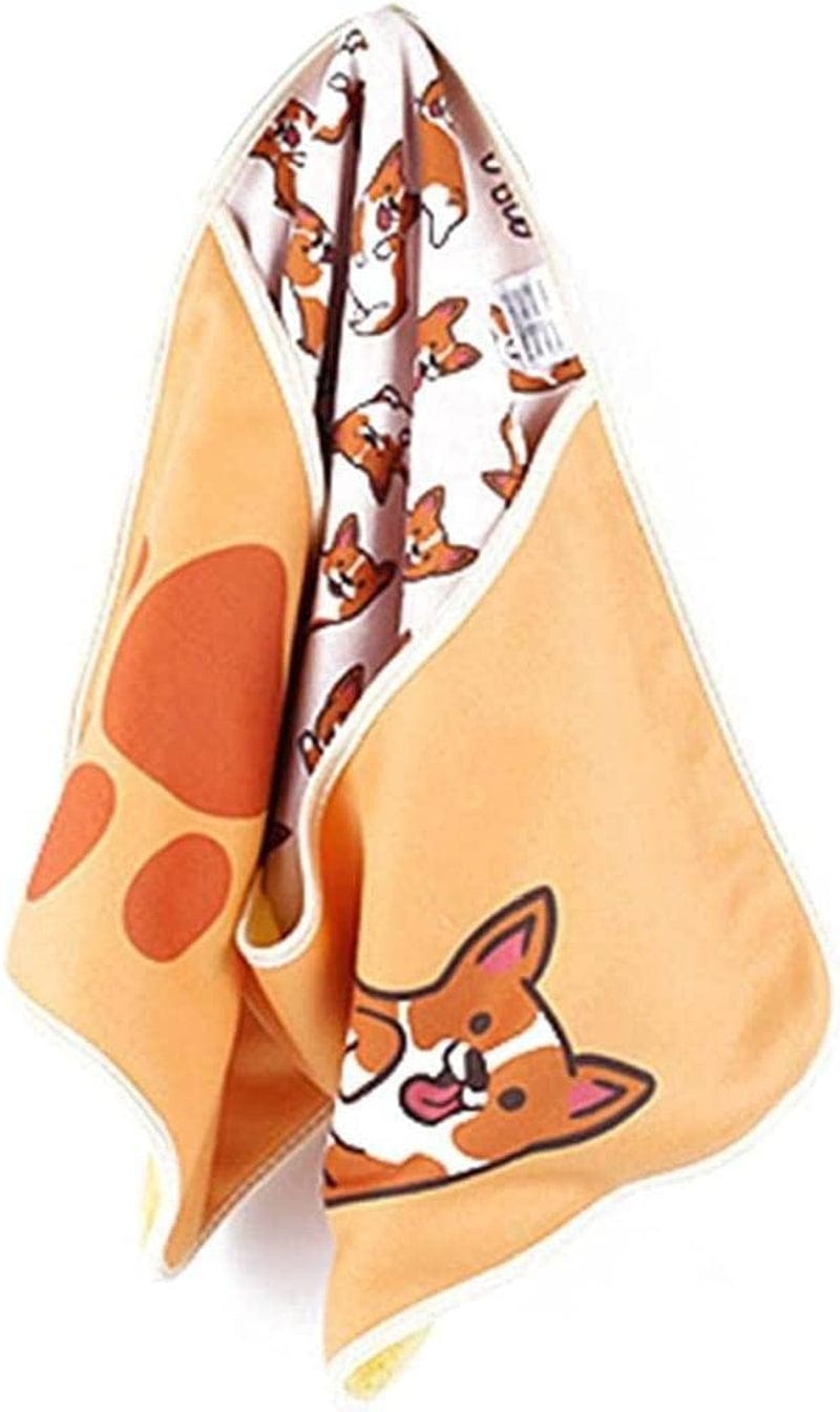 1Pc Pet Dog Cat Towel Soft Quick Drying Absorbent Bathrobe Washcloth for Dogs Cats Pets Animals & Pet Supplies > Pet Supplies > Dog Supplies > Dog Apparel TOSSPER   