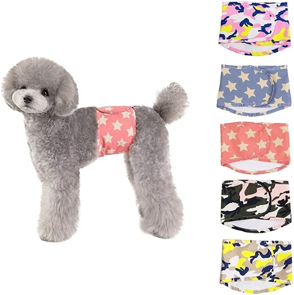 1Pc Pet Dog Wrap Belly Band Waterproof Urinary Wrap Diaper Reusable Physiological Pants Medium Large Male Dog Nappy ZRONG Animals & Pet Supplies > Pet Supplies > Dog Supplies > Dog Apparel LZRONG   