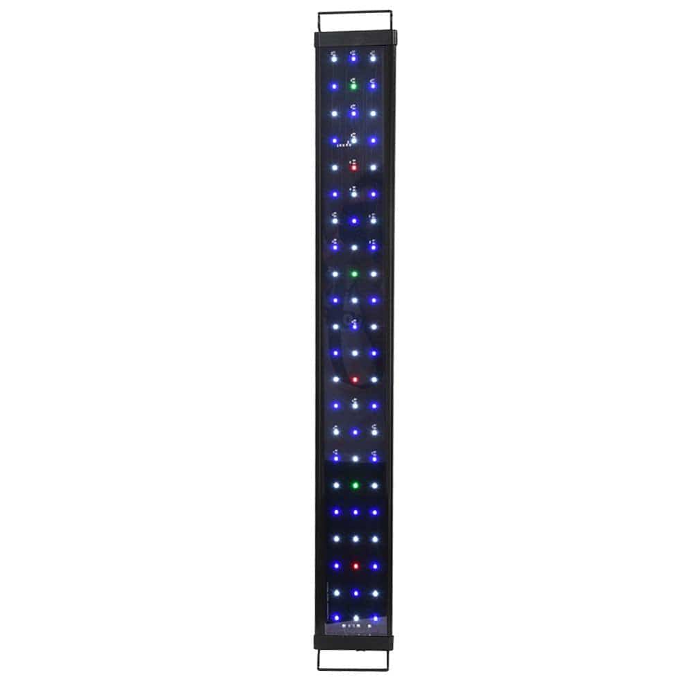 (1Pcs)24" 36" 48" Multicolor LED Aquarium Light Full Spec Plant Fish Tank 42 66 87Leds Animals & Pet Supplies > Pet Supplies > Fish Supplies > Aquarium Lighting MINOCOOL   