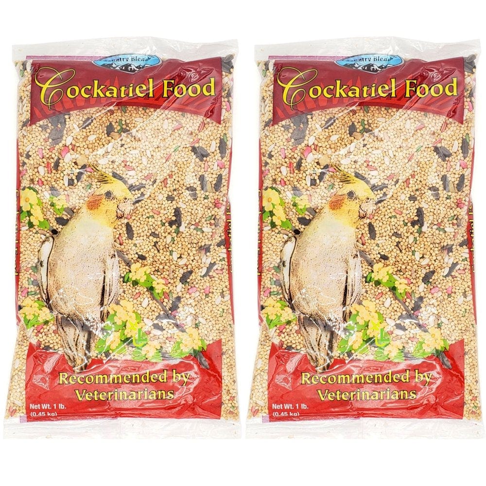 2 Bags Cockatiel Bird Food Seed Mix Lovebird Feed Pet Birds Protein Nutrition Animals & Pet Supplies > Pet Supplies > Bird Supplies > Bird Food JC SALES   