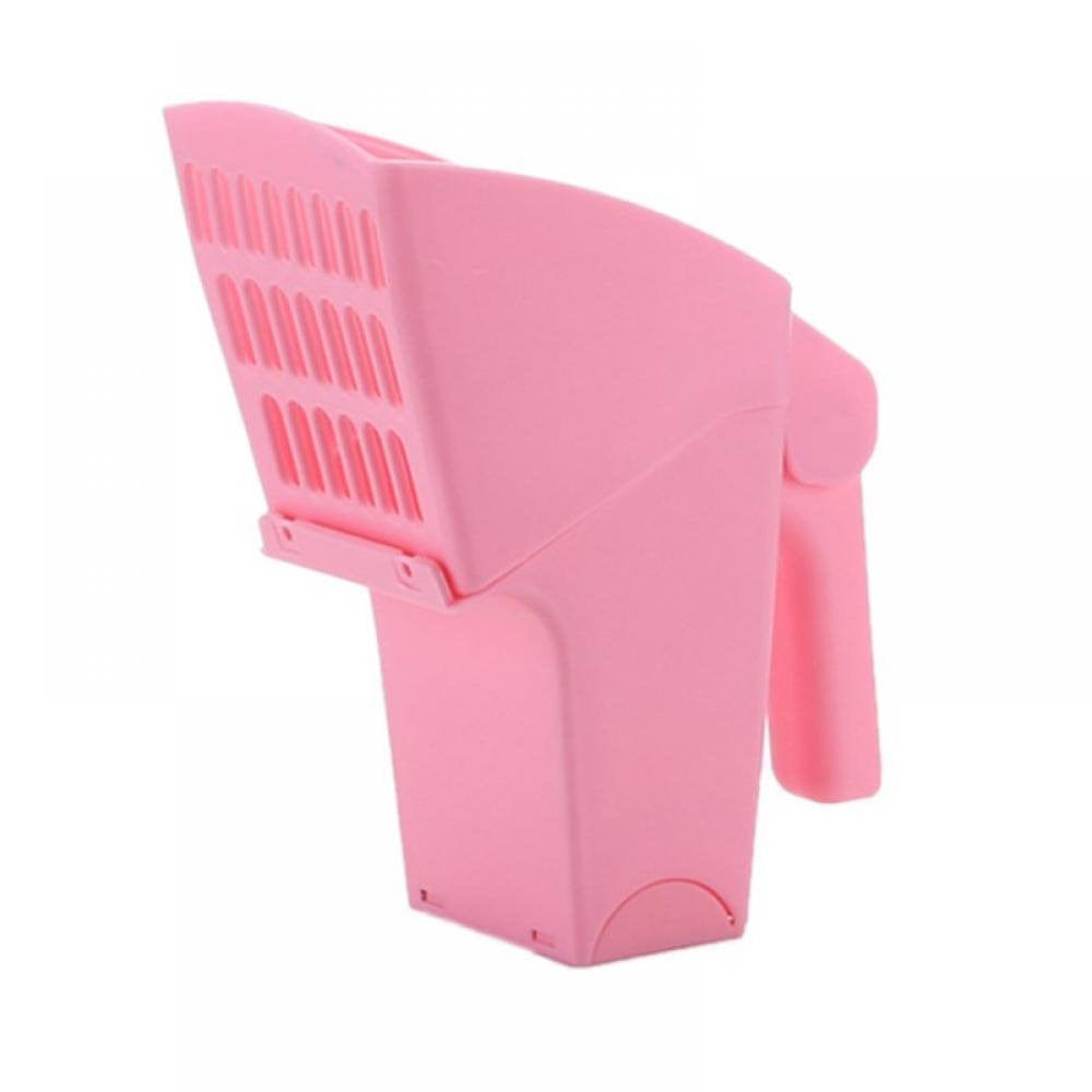2 in 1 Portable Cat Litter Cleaning Tool, Sanitary Cat Waste Pick Up,Waste Cleaner with Extra Waste Bag Animals & Pet Supplies > Pet Supplies > Cat Supplies > Cat Litter Feiona Pink  