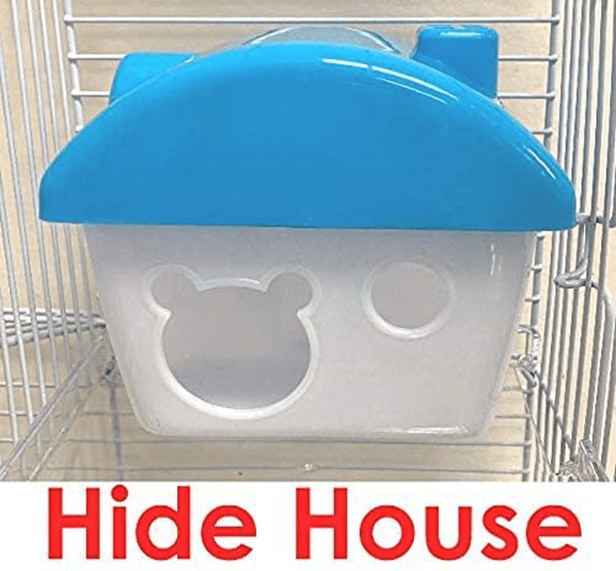 2-Levels Hamster Habitat Home House Rodent Gerbil Mouse Mice Rats Animals Critters Cage Animals & Pet Supplies > Pet Supplies > Small Animal Supplies > Small Animal Habitat Accessories Mcage   