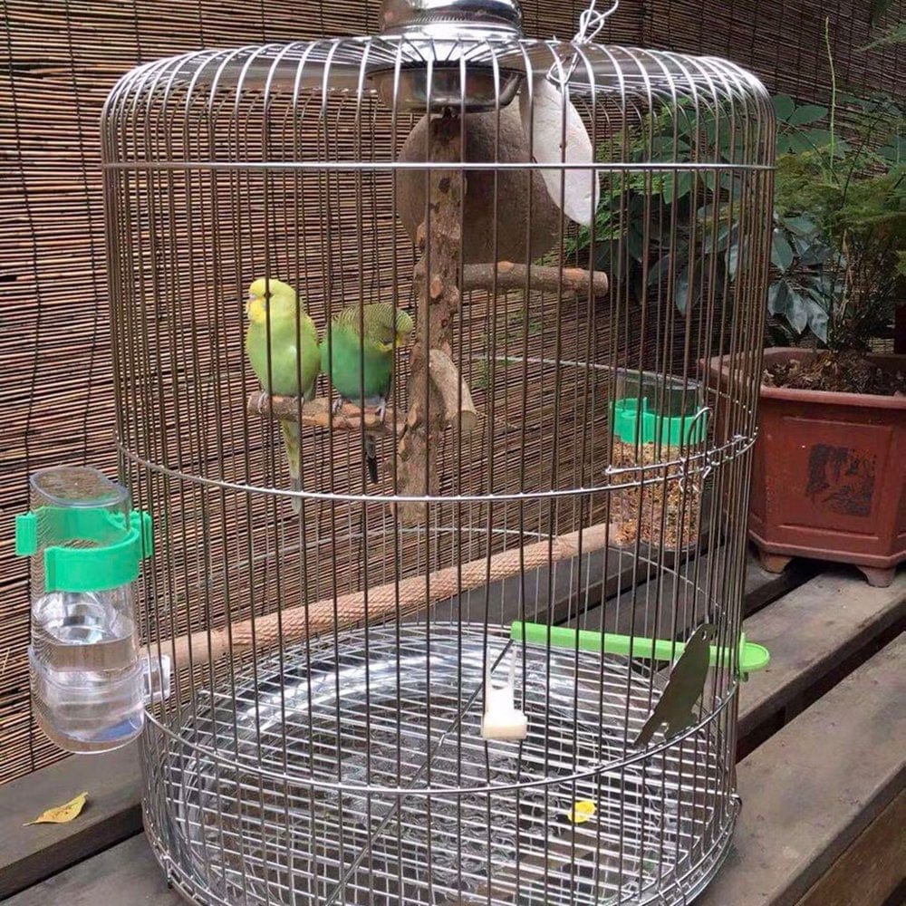 2-Pack Bird Water Dispenser for Cage Automatic Waterer Feeder Parakeet Cage Accessories Clear Food Container No Mess Animals & Pet Supplies > Pet Supplies > Bird Supplies > Bird Cage Accessories UAOUIRA   