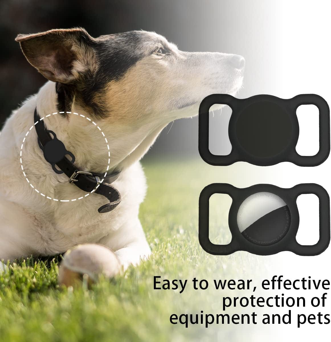Silicone Airtag Holder for Pets Collar