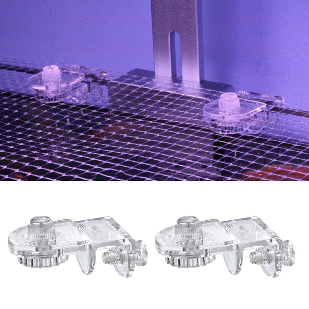 2-Pack Fish Tank Cover Net Clamp Aquarium Screen Net anti Jumping Net Clip Animals & Pet Supplies > Pet Supplies > Fish Supplies > Aquarium Fish Nets Vonets   