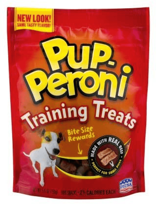 2 Pack Pup-Peroni Training Treats / Snacks, Real Beef BITE SIZE, 5.6 OZ – Perfect for Small Dogs Animals & Pet Supplies > Pet Supplies > Dog Supplies > Dog Treats Pup-Peroni   