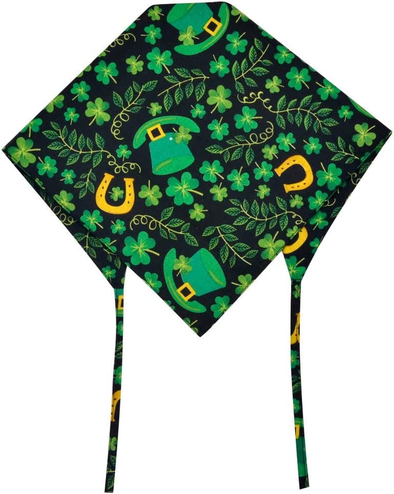 2 Pack St. Patrick'S Day Dog Bandana Reversible Triangle Bibs Scarf Accessories for Dogs Cats Pets Animals Animals & Pet Supplies > Pet Supplies > Dog Supplies > Dog Apparel KZHAREEN   