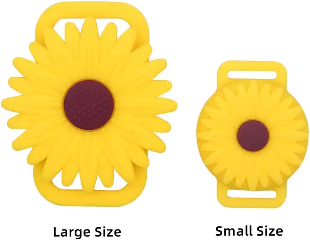 (2 Packs) Dog Collar Holder Compatible for Airtag,Protective Cases Covers Cat Collar Holder Silicone Waterproof Electronics > GPS Accessories > GPS Cases Doweiss   