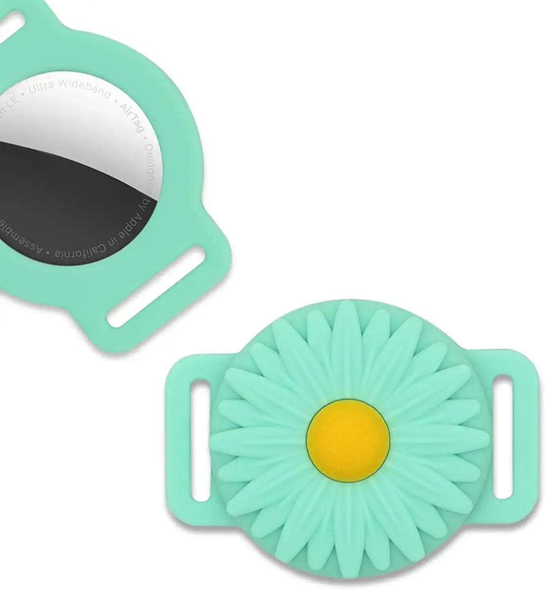 (2 Packs) Dog Collar Holder Compatible for Airtag,Protective Cases Covers Cat Collar Holder Silicone Waterproof Electronics > GPS Accessories > GPS Cases Doweiss   