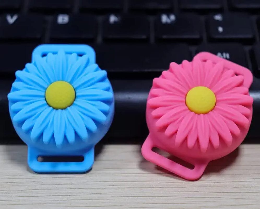 (2 Packs) Dog Collar Holder Compatible for Airtag,Protective Cases Covers Cat Collar Holder Silicone Waterproof Electronics > GPS Accessories > GPS Cases Doweiss   