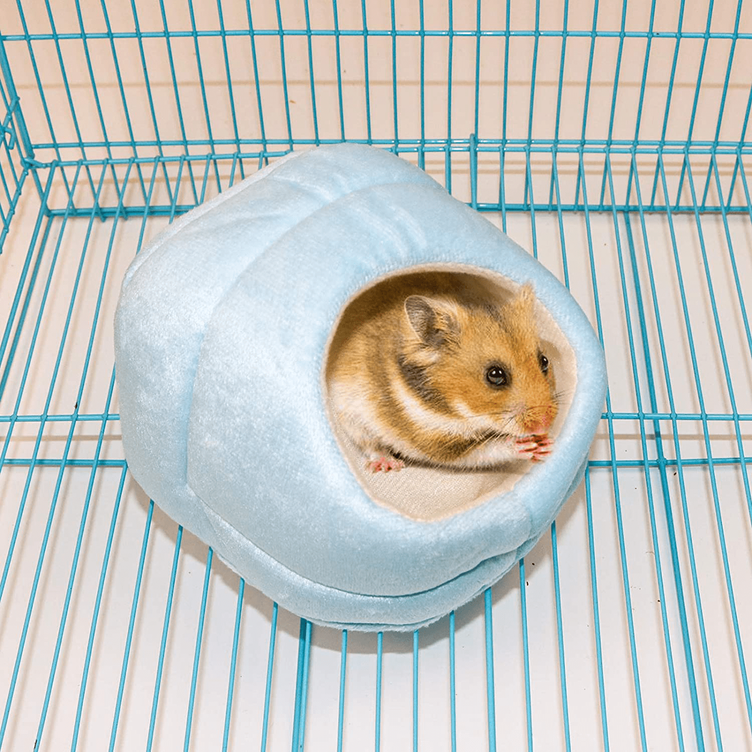 2 Packs Hamster Slippers House, Small Animal Thermal Pad Sleeping Bag House, Small Pet Slippers Nest, Guinea Pig Hedgehog Squirrel Winter Cold-Proof Warm House, Removable Cage Nest Room Accessories Animals & Pet Supplies > Pet Supplies > Small Animal Supplies > Small Animal Habitat Accessories Roundler   