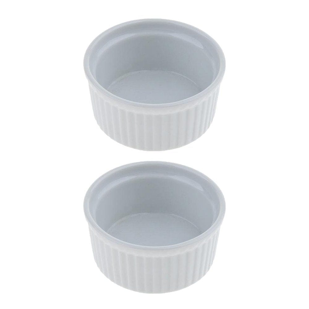 2 Pcs Reptile Feeder Ceramics Food Bowl Anti-Escape Dish for for Amphibians Gecko Chameleon C Style Animals & Pet Supplies > Pet Supplies > Reptile & Amphibian Supplies > Reptile & Amphibian Food DYNWAVE   