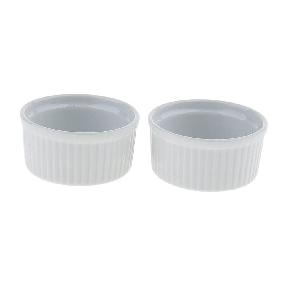 2 Pcs Reptile Feeder Ceramics Food Bowl Anti-Escape Dish for for Amphibians Gecko Chameleon C Style Animals & Pet Supplies > Pet Supplies > Reptile & Amphibian Supplies > Reptile & Amphibian Food DYNWAVE   