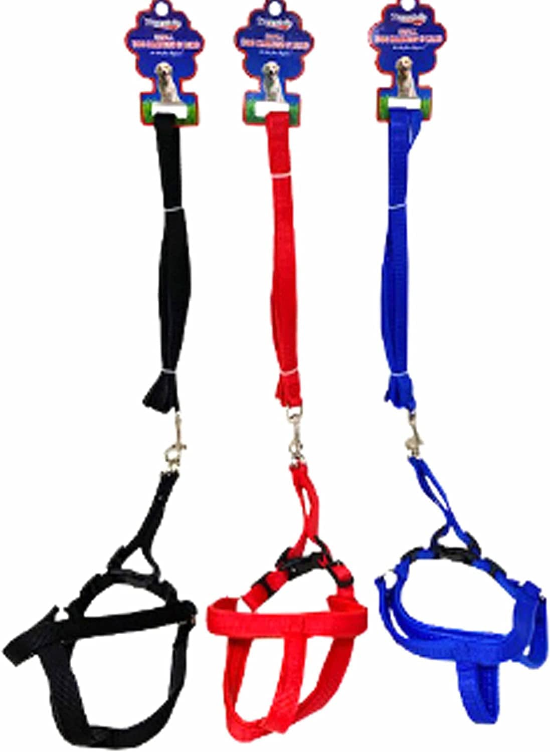 2 Sets Dog Harness Leash Adjustable Control Padded Lead Vest Hold Heavy Duty XXL Animals & Pet Supplies > Pet Supplies > Dog Supplies > Dog Apparel AllTopBargains   