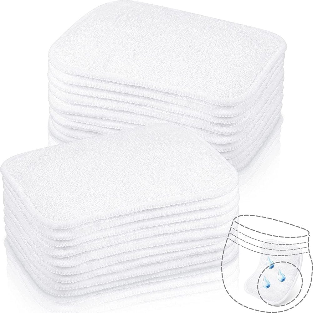 20 Pieces Dog Diaper Pads Washable Reusable Replaceable Diapers Liner Pads for Small Medium Dog (Female, Small) Animals & Pet Supplies > Pet Supplies > Dog Supplies > Dog Diaper Pads & Liners Home Décor   