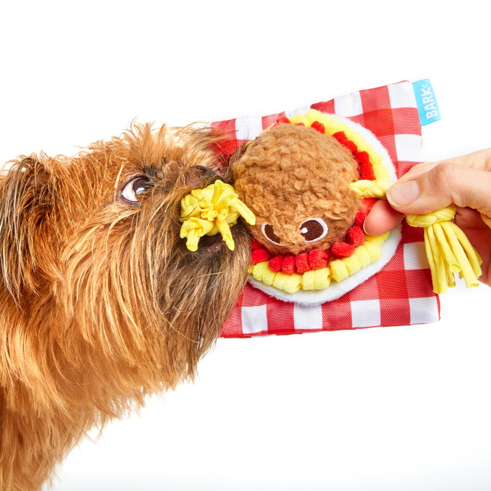 BARK Spaghetti and Muttballs Dog Toy - Features Tug-O-War, Xs to Medium Dogs Animals & Pet Supplies > Pet Supplies > Dog Supplies > Dog Toys BARK   