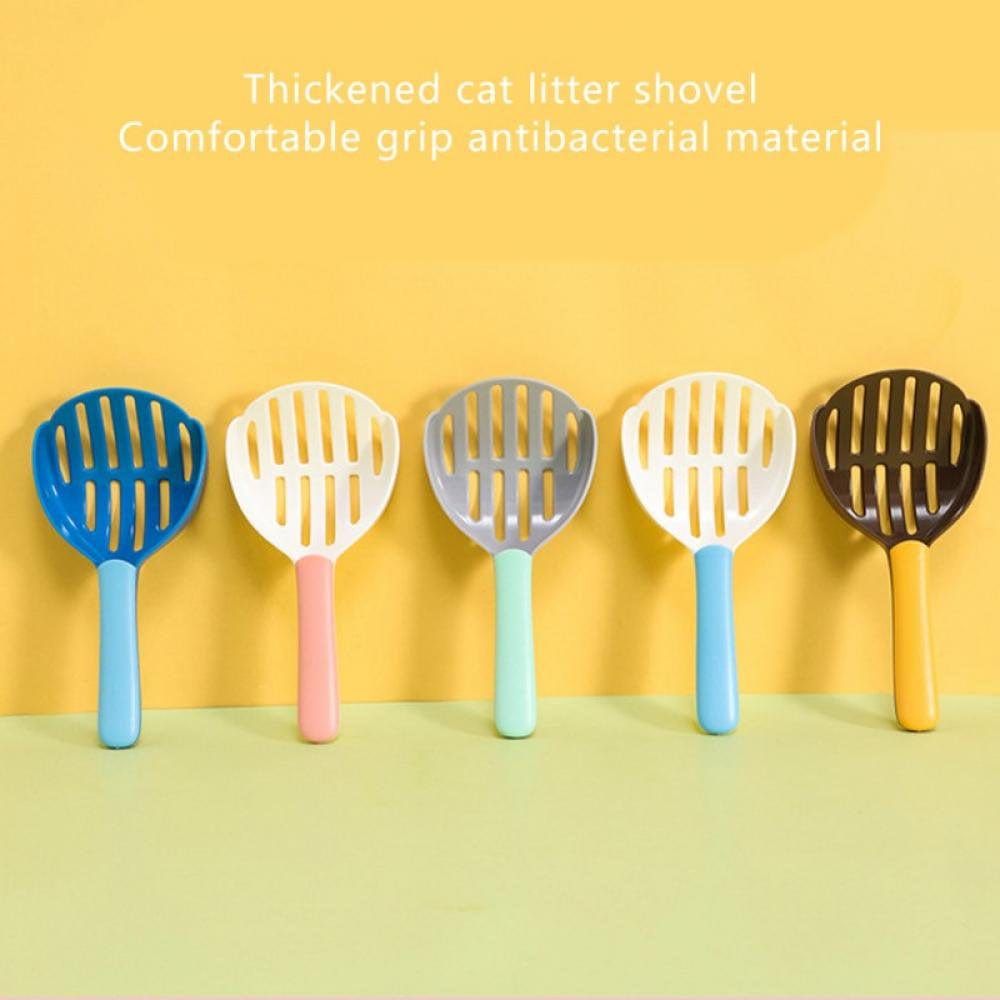 2021 New Pet Cat Tofu Cat Litter Filter Cleaning Toilet Picker Cat Litter Scoop Multi-Color Optional