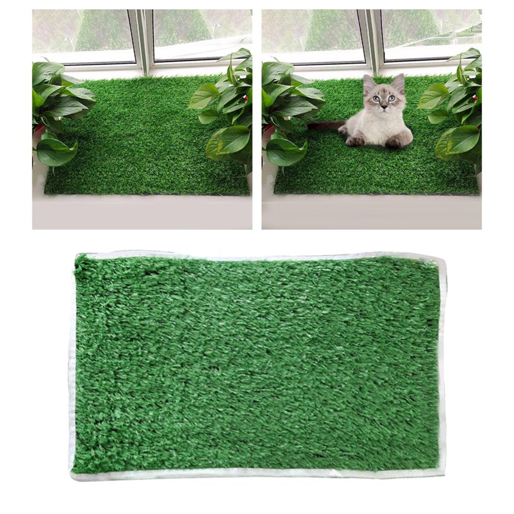 Pee Pad Pet Toilet Training Simulation Lawn Artificial Urine Mat Potty Washable for Home Outdoor Garden Supplies M Animals & Pet Supplies > Pet Supplies > Dog Supplies > Dog Diaper Pads & Liners perfeclan   