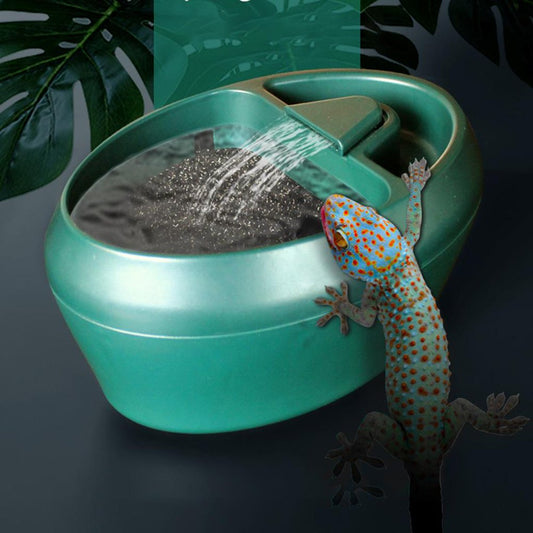 Reptile Chameleon Amphibians Reptiles Large Food Pet Bearded Dripper Turtle Drinking Your Chameleon Dispenser Animals & Pet Supplies > Pet Supplies > Small Animal Supplies > Small Animal Habitat Accessories DYNWAVE   