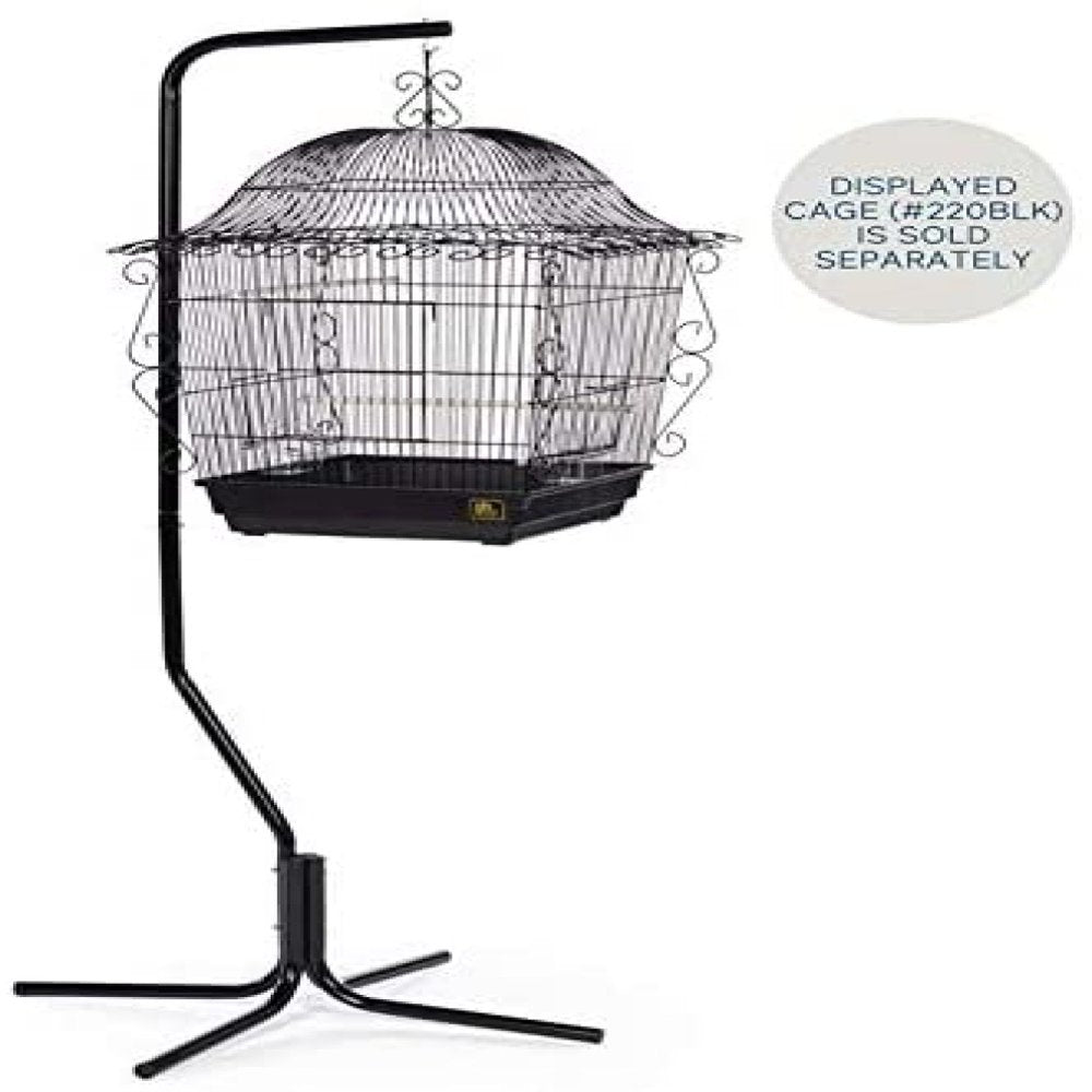 Prevue Pet Products Tubular Steel Hanging Bird Cage Stand 1781 White,  24-Inch by 24-Inch by 60-Inch