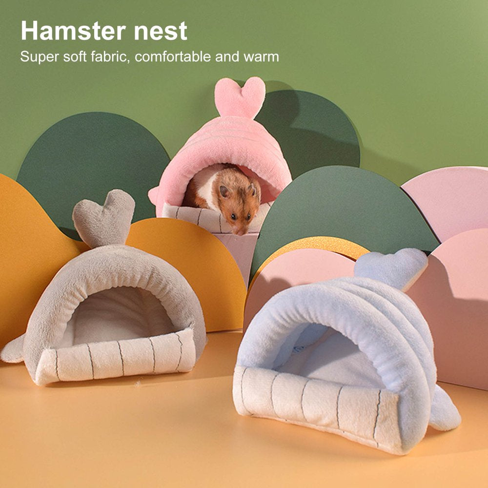 Shulemin Pet Nest Bed ,Keep Warmth Small Animal Hamster Squirrel Nest House,Hedgehog Winter Nest