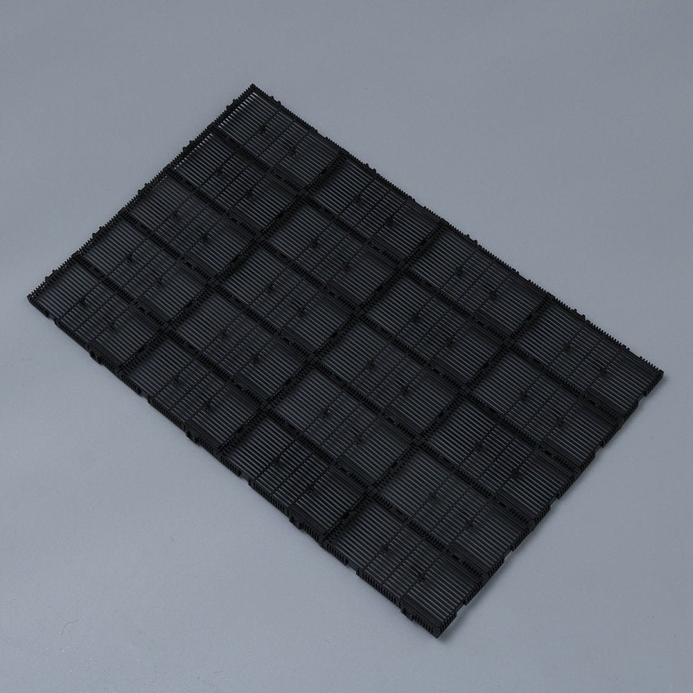 20Pcs Professional Landscapeing Sand Screen Fish Tank Bottom Filter Plate Aquarium Grid Segregation Board Animals & Pet Supplies > Pet Supplies > Fish Supplies > Aquarium Filters FRCOLOR   