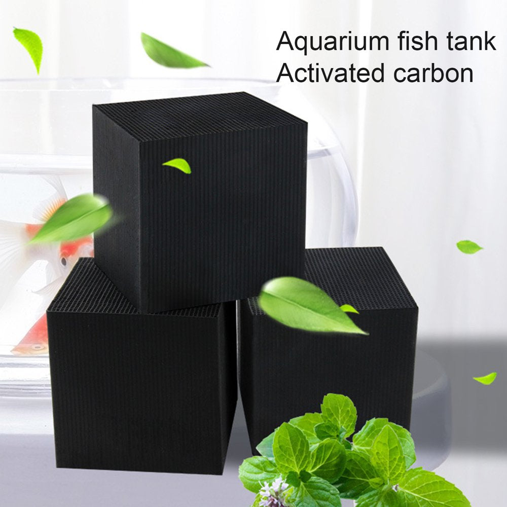 Visland Aquarium Water Purifier Cube, Rapid Water Purification Filter Fish Tank, Reusable Activated Carbon Water Filter, New Filtration Material Absorbing Bacteria, Odor Pollutants Animals & Pet Supplies > Pet Supplies > Fish Supplies > Aquarium Filters Visland   