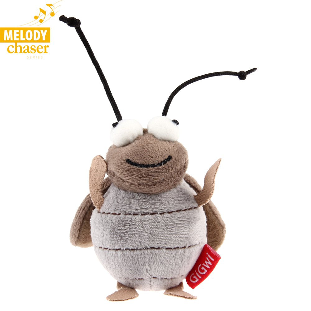 Vealind Gigwi Melody Chaser Pet Mouse Interactive Cat Toy Plush Toys for Dogs and Cats (Mouse) Animals & Pet Supplies > Pet Supplies > Cat Supplies > Cat Toys Vealind Cricket  