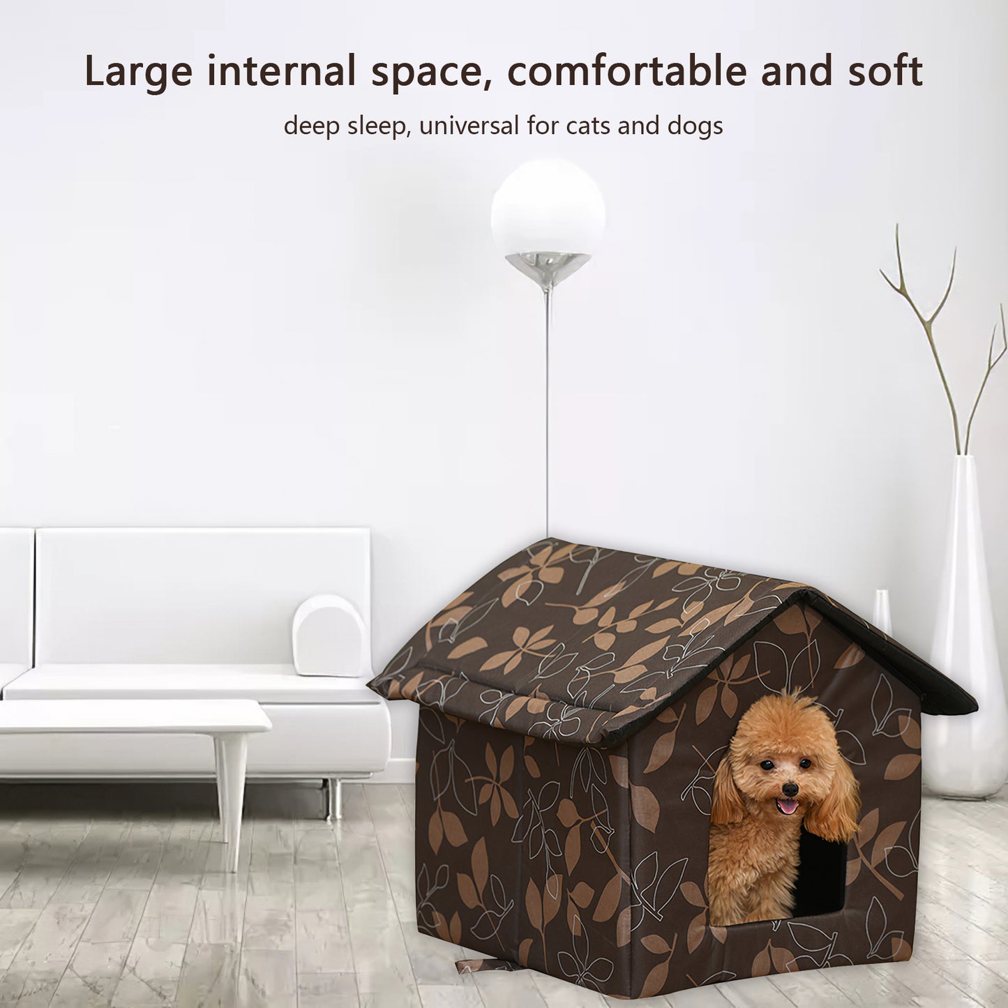 Waterproof Cat Hide House Breathable Pet Carry House Large Capacity Pet Carry Bag Portable Pet House Shelter for Outdoor Animals & Pet Supplies > Pet Supplies > Dog Supplies > Dog Houses QYMHOODS   