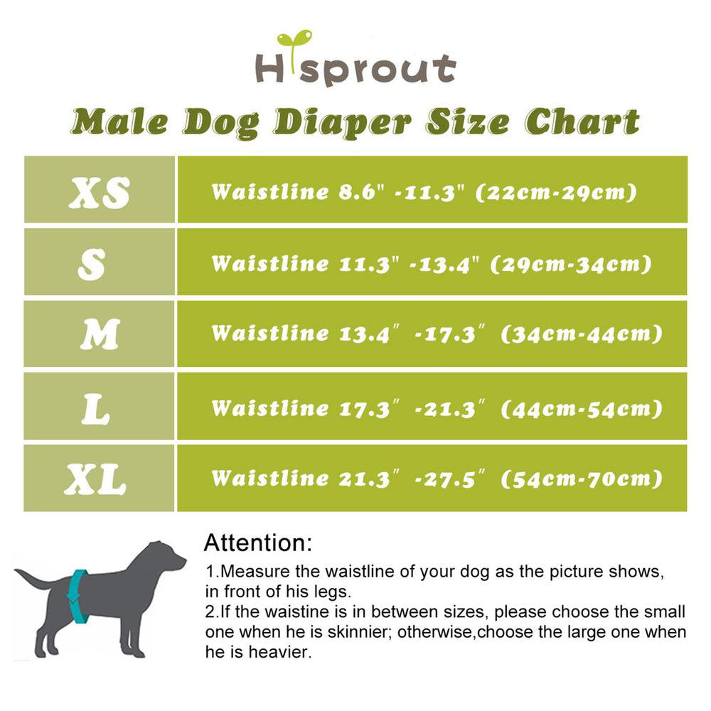 Fovolat Dog Wraps Male Washable Male Dog Belly High Absorbency Male Dog Diapers Pack of 3 Belly for Incontinence or Puppy Training Gorgeous Animals & Pet Supplies > Pet Supplies > Dog Supplies > Dog Diaper Pads & Liners Fovolat   